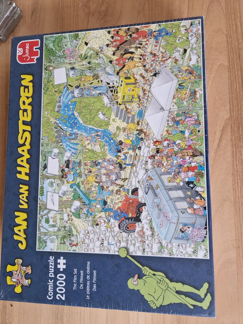 Jan van Hasteren puzzel  De Filmset