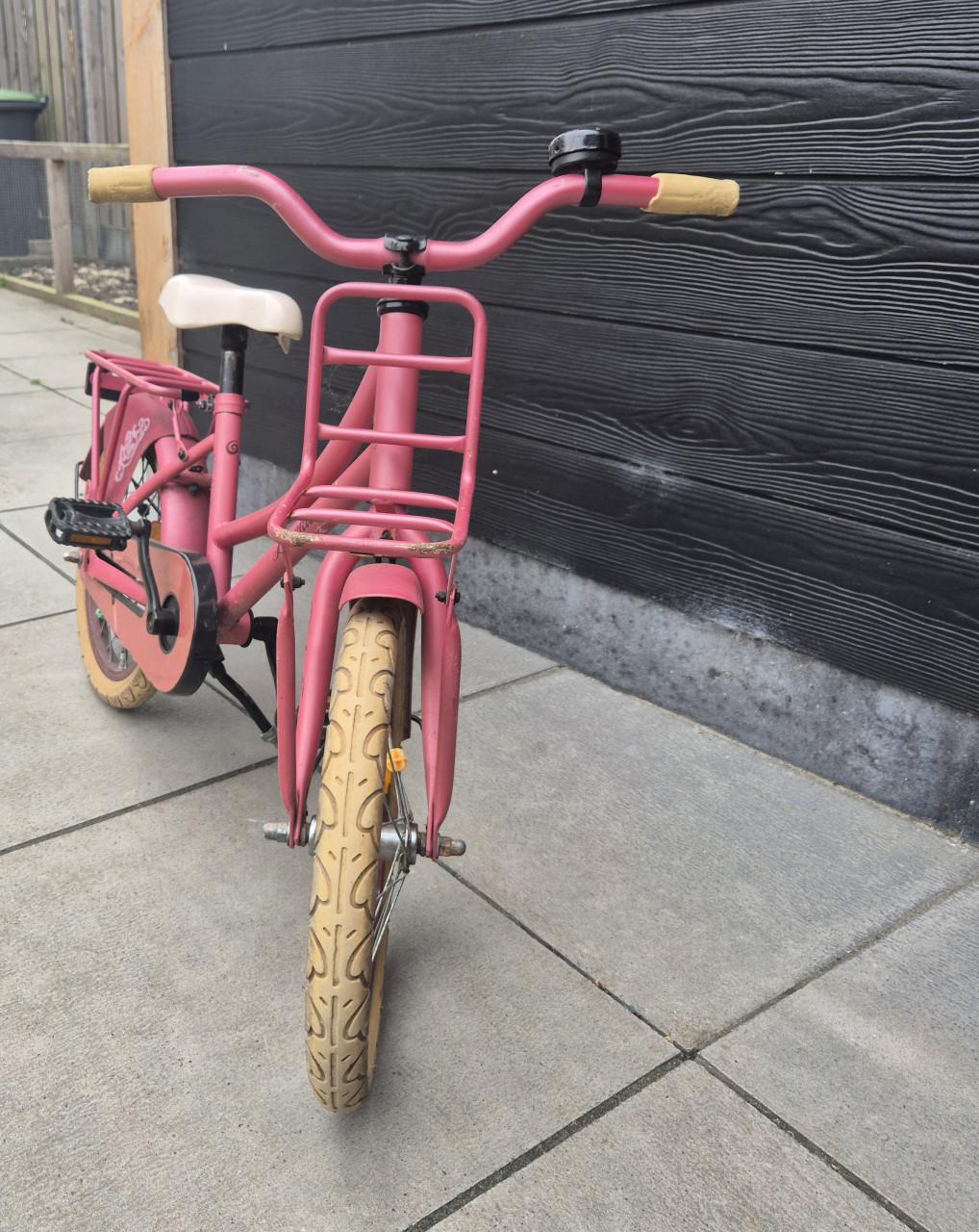 Meisjes fiets 16 inch