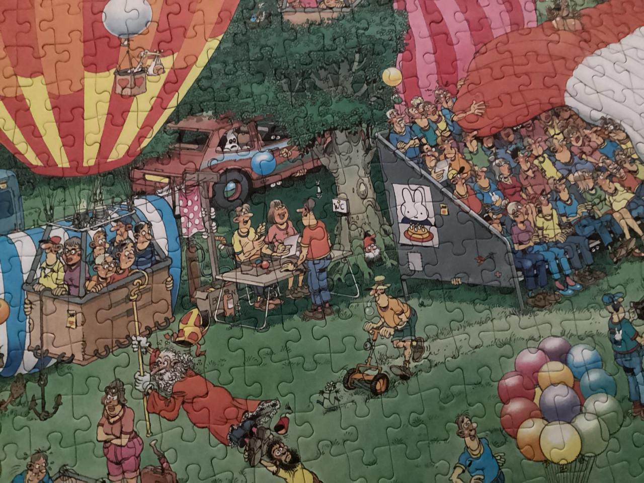 Jan van Haasteren legpuzzel: Hoera, Nijntje 65 jaar