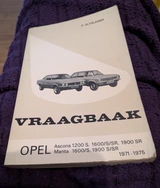 Vraagbaak Opel Ascona, Opel Manta, 1971-1975