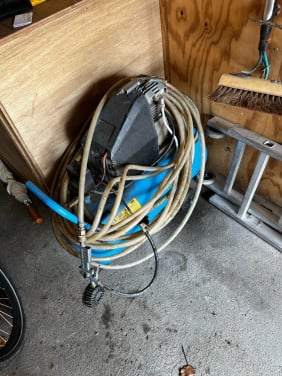 Compressor met toebehoren