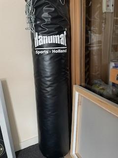 Bokszak - Haumat 150cm incl. ketting 30 cm en bokshandschoenen mt 14
