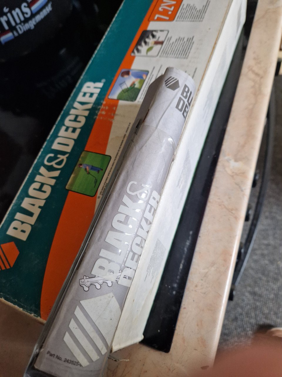 Black en decker oplaadbare heggenschaar