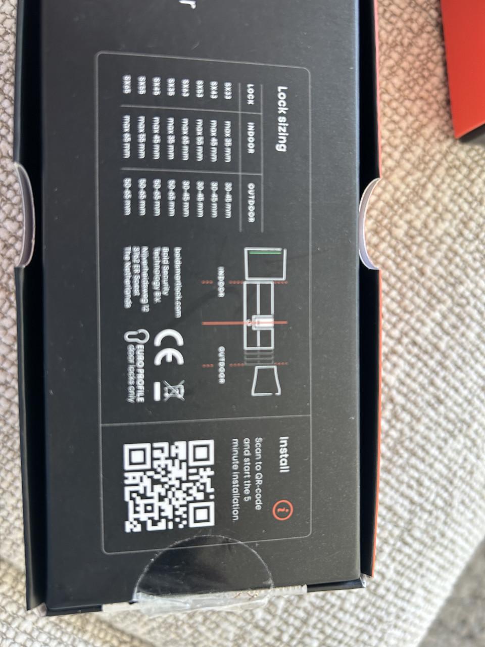 Bold smart cylinder SX-33 bundel pack