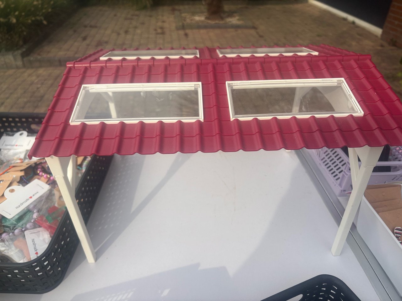 Schleich weide overkapping