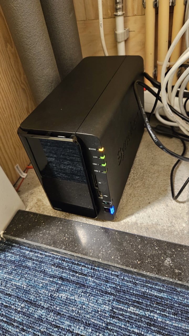 NAS Synology DS213 incl. HDD Seagate Barracuda 3TB
