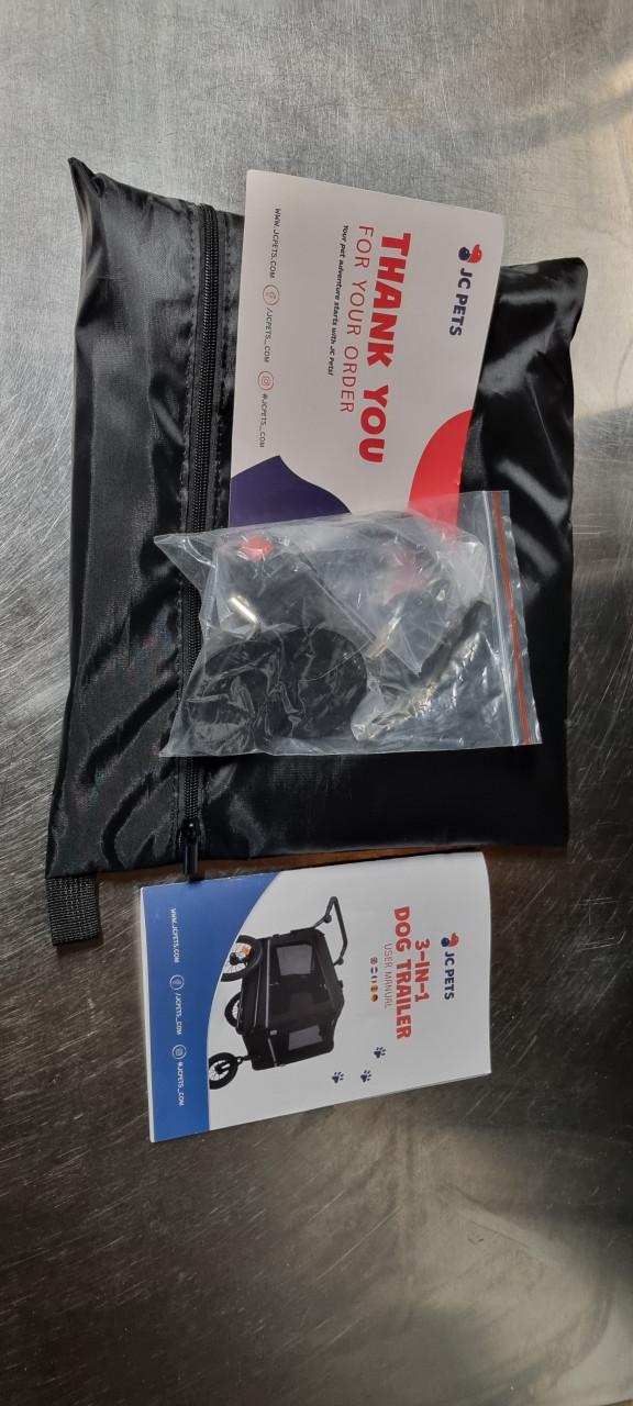 Hondenfietskar 3 in 1 tot 50 kg