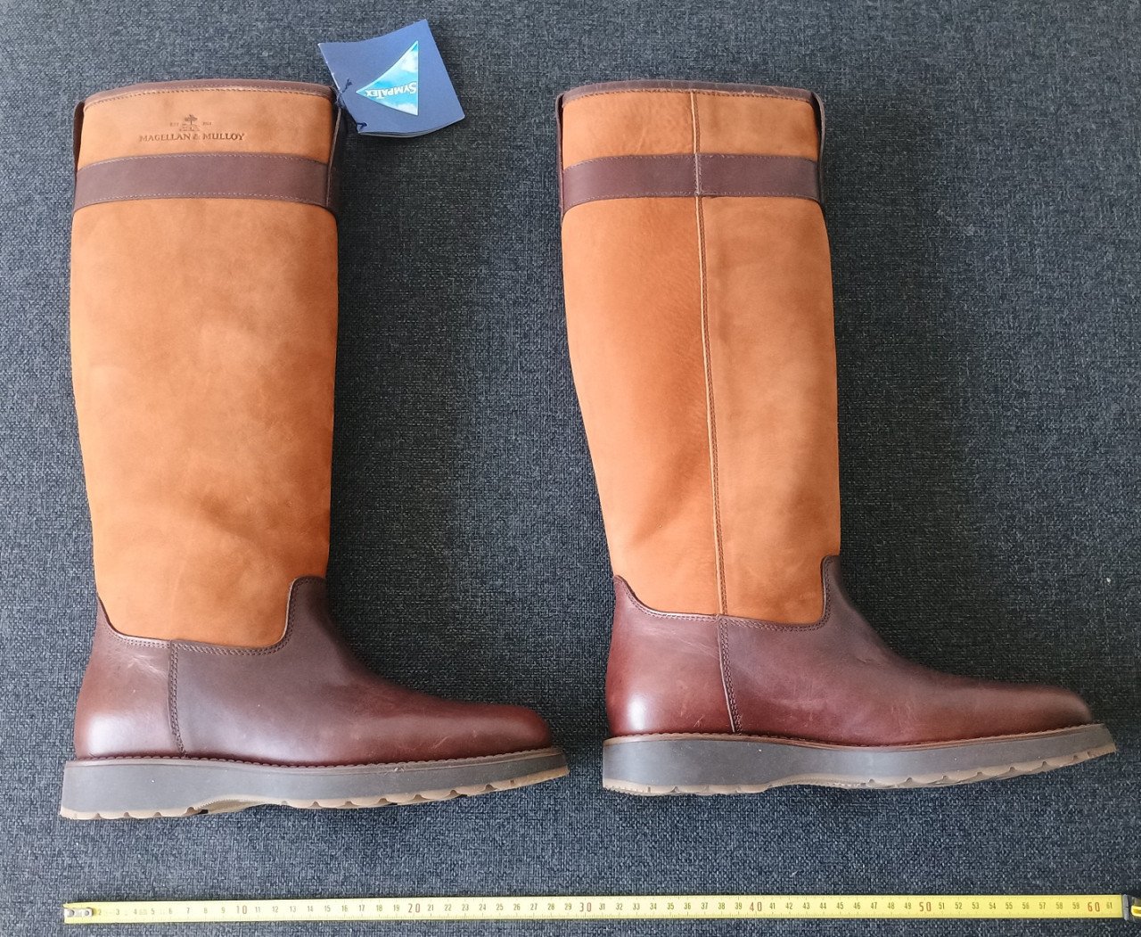 NIEUWE exclusieve LEREN engelse all-weather boots maat 39