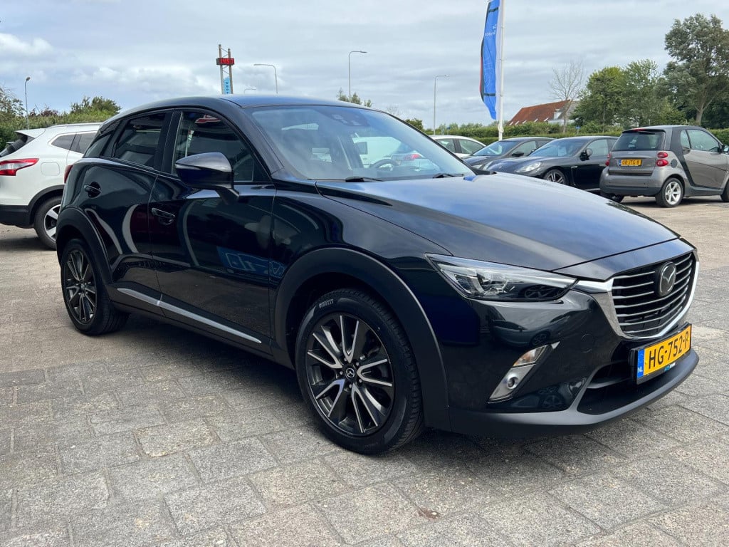 Mazda Cx-3 2.0 skyactiv-g 120 gt-m, leer, trekhaak enz...