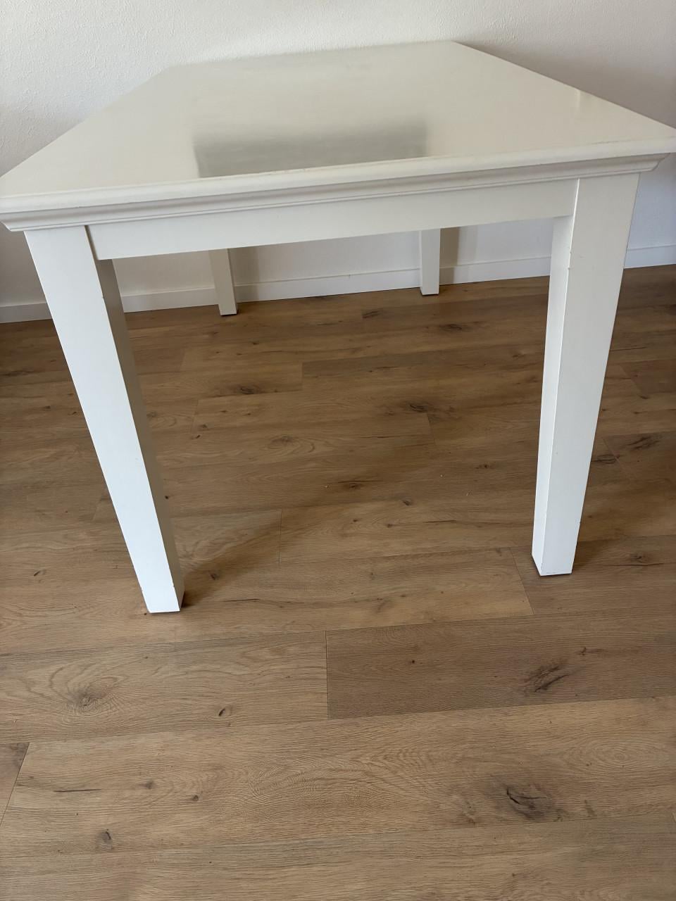 Eettafel wit, 180x90x79