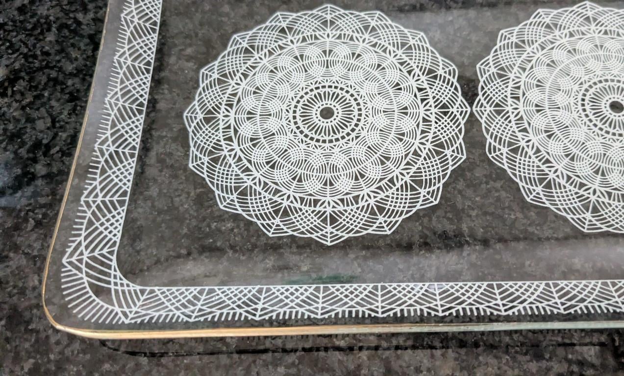 Glazen Serveer Schaaltjes Mandala