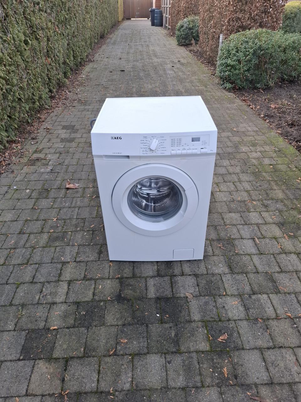 Prima werkende wasmachine
