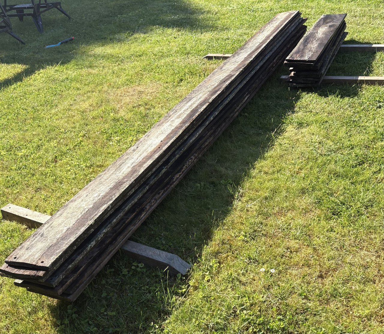 Hardhouten planken