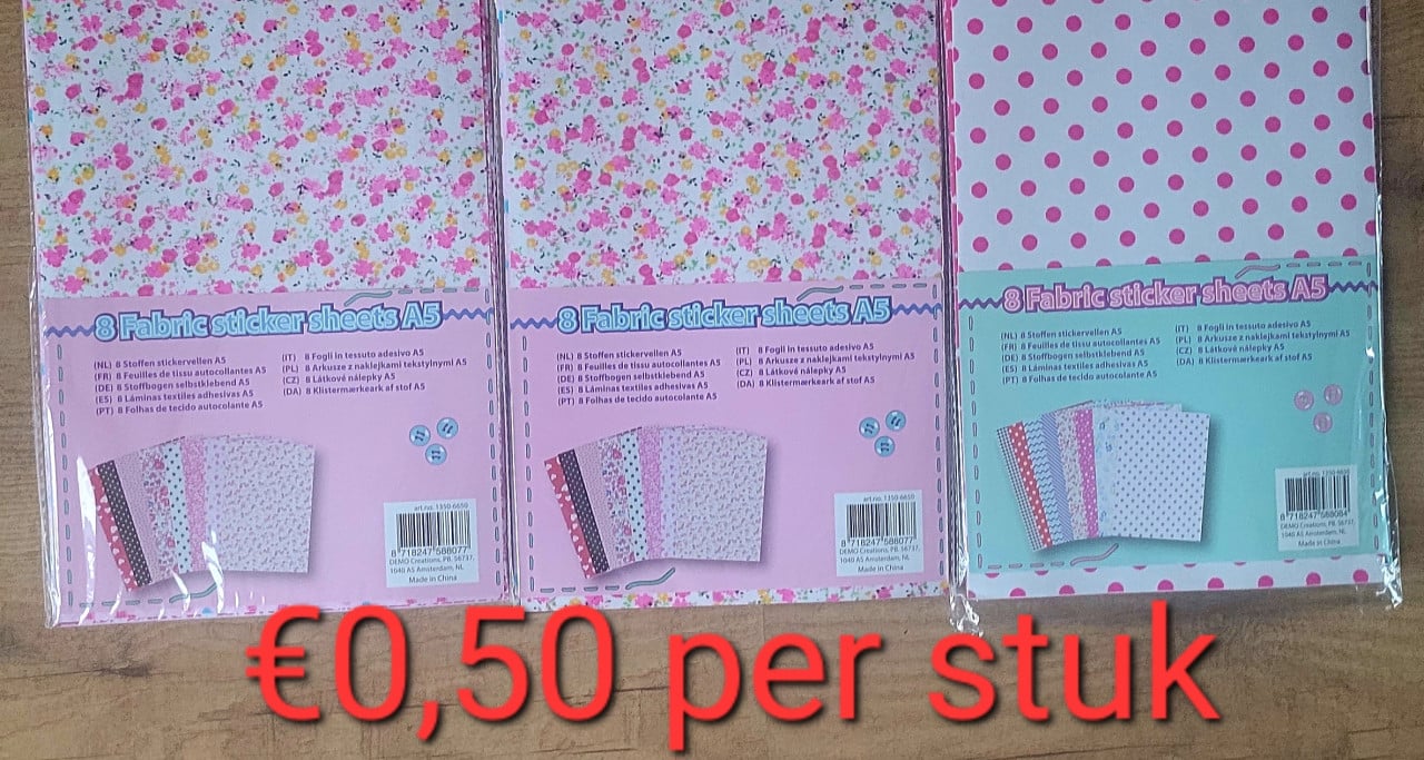 Stencils, Sjabloon en stempels Vanaf € 0,50