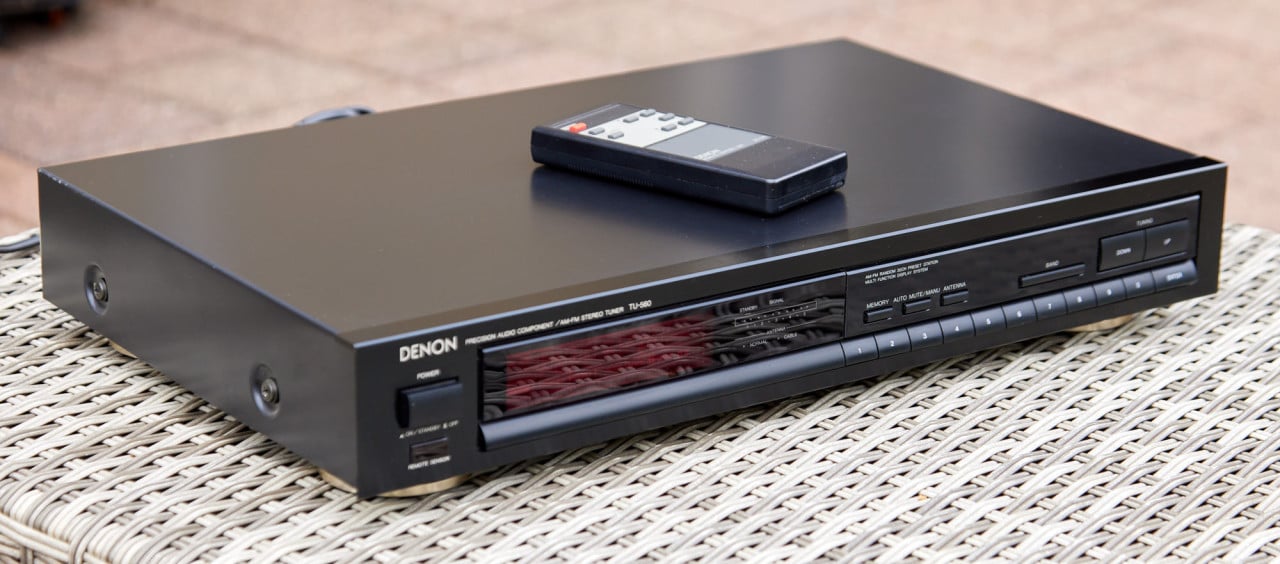 Denon TU-560 Tuner, zwart