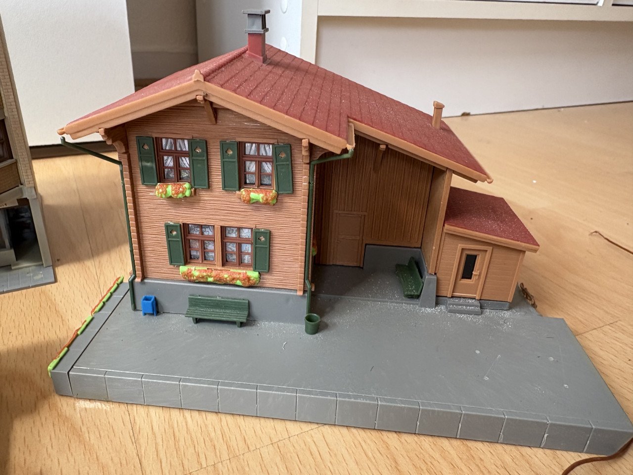 Modelspoor H0 huisjes
