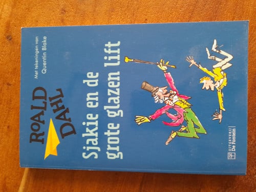 Kinderboek Sjakie en de grote glazen lift