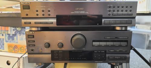Sony TA-D507 versterker en tuner ST-D707.