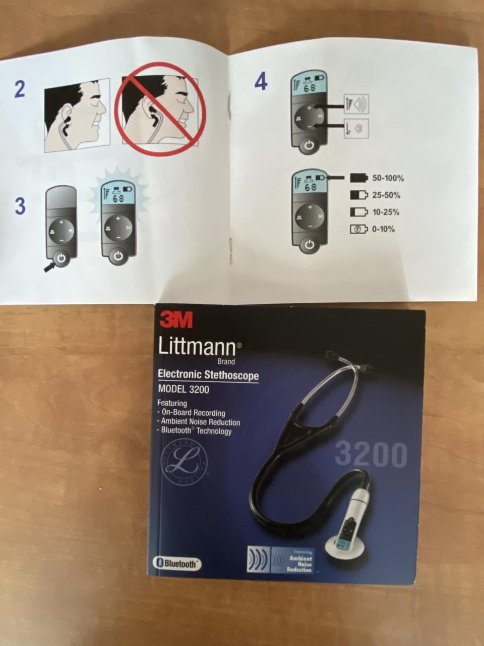 Littmann 3200 electronische stethoscoop