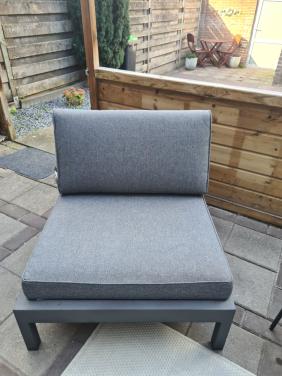 Tuinstoel met kussens
