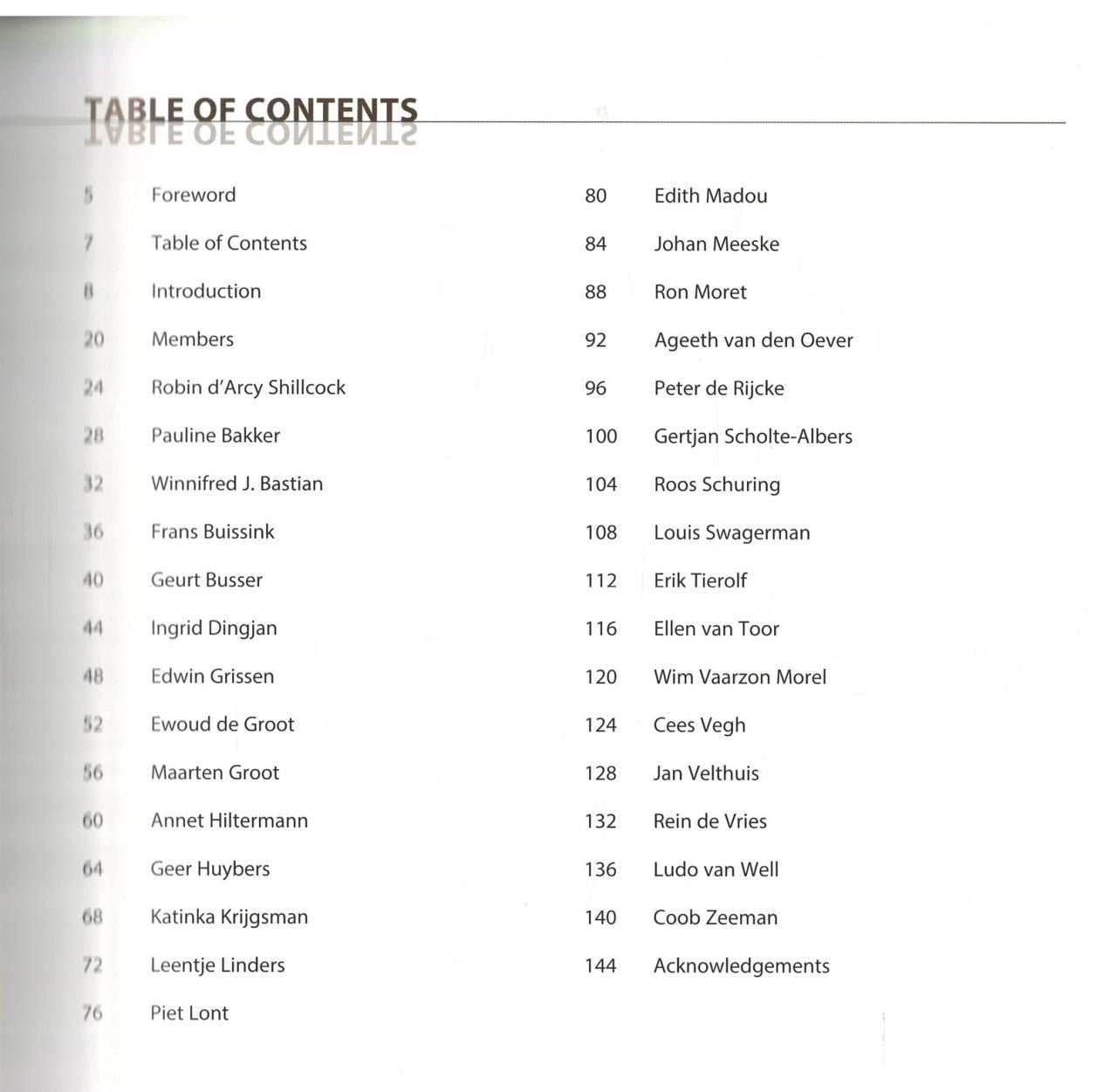 Dutch Society of Marine Painters. Reflected