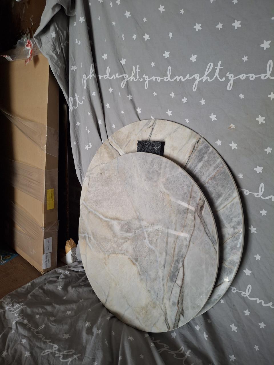 Nieuwe Salontafels 2 delig NATUURSTEEN.