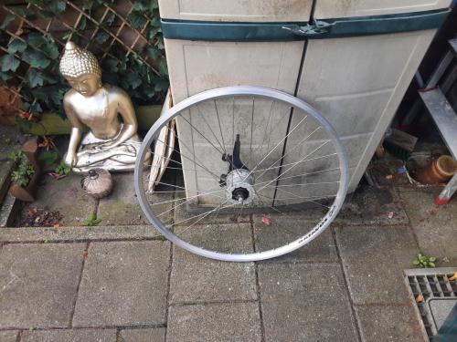 Batavus 28 inch nexus voorwiel, naafdynamo, rollerbrake rem