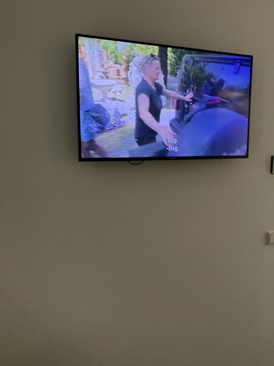 Te koop in goede staat een Samsung kleuren televisie