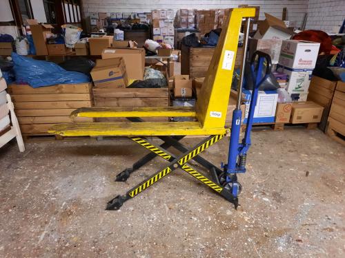 Palletwagen palletheffer hoogheffer