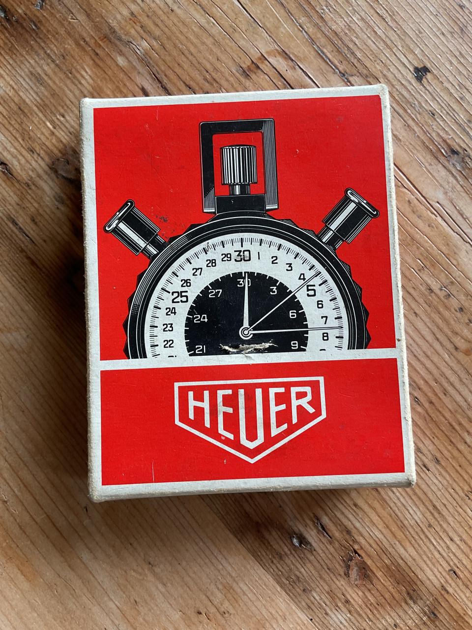 Heuer stopwatch