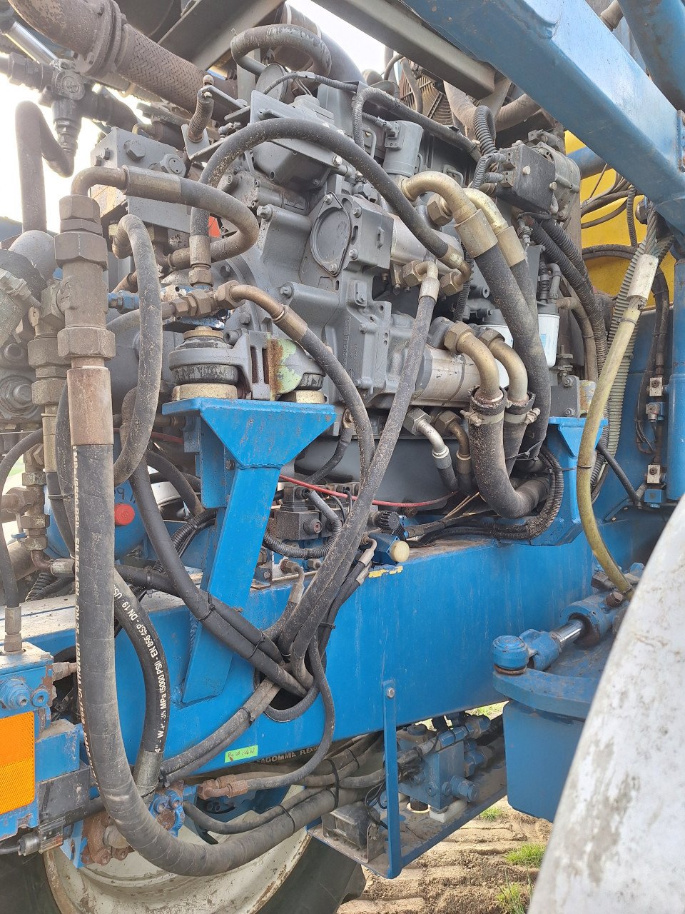Delvano Euro Trac zelfrijdende spuitmachine