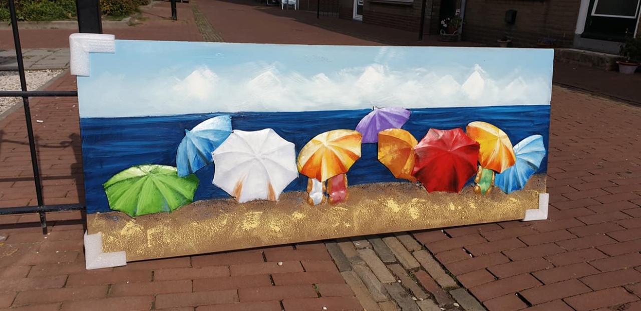 SCHITTERENDE 3D SCHILDERIJEN BIJ 3Z FACTORY IN ARNEMUIDEN