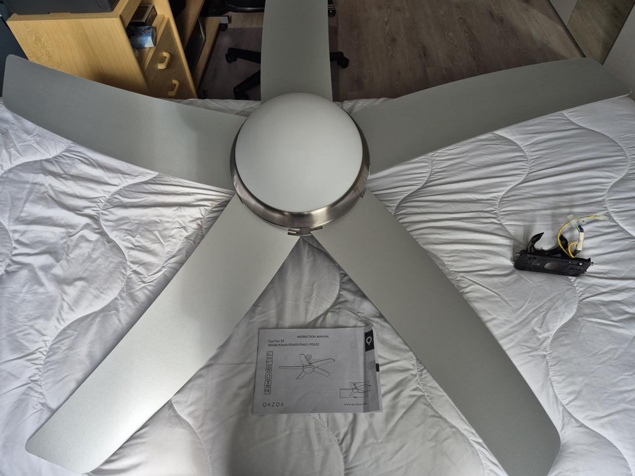 -ZGAN- Plafondventilator met verlichting