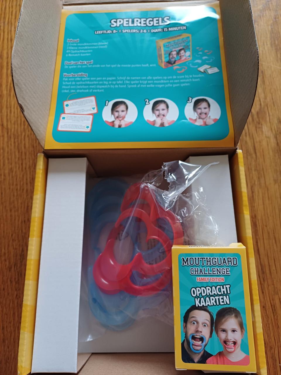 Mouthguard Challenge familie editie z.g.a.n.