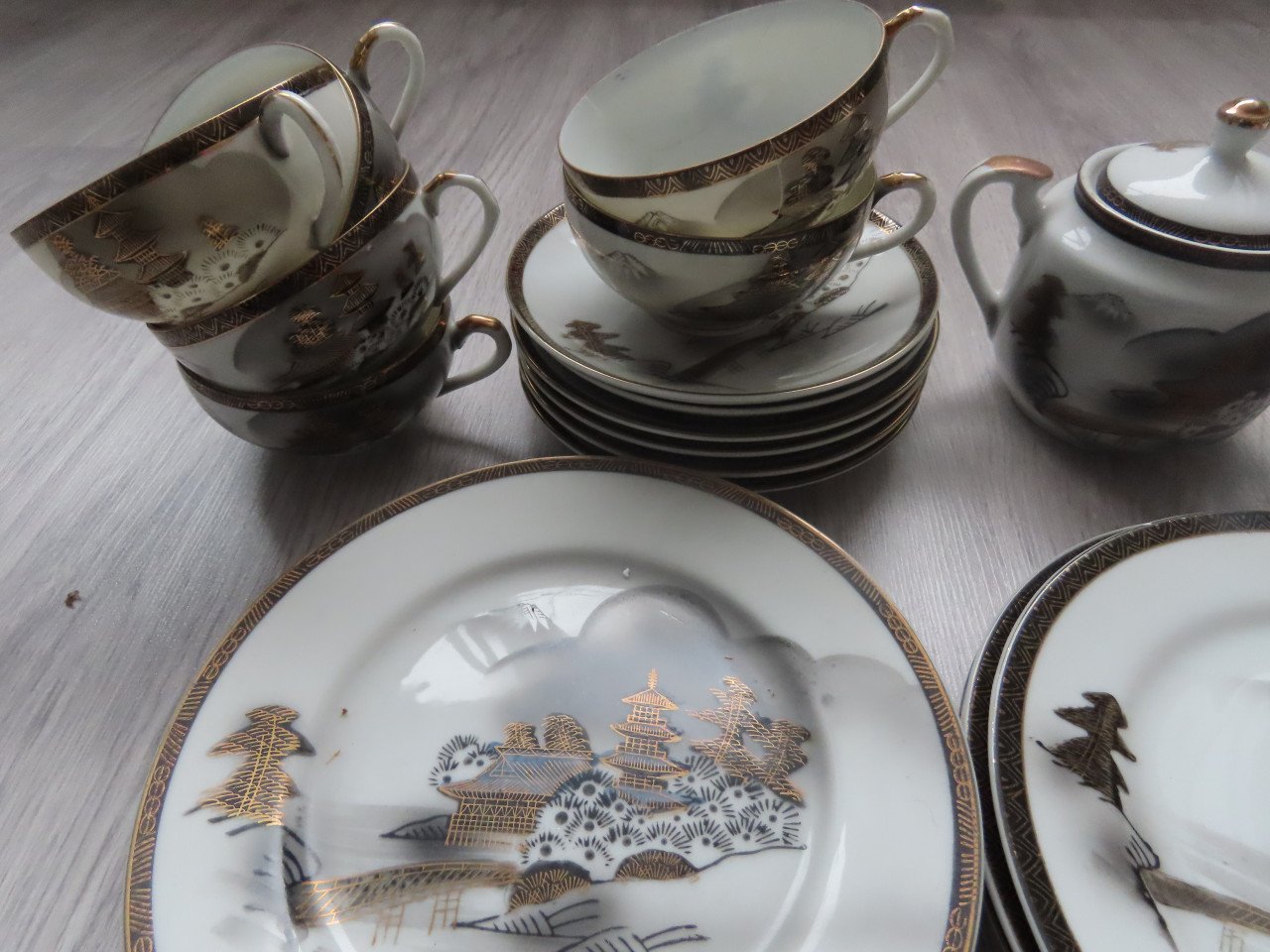 Antiek chinees servies