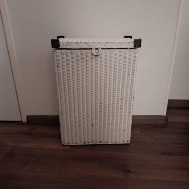 Rieten wasmand
