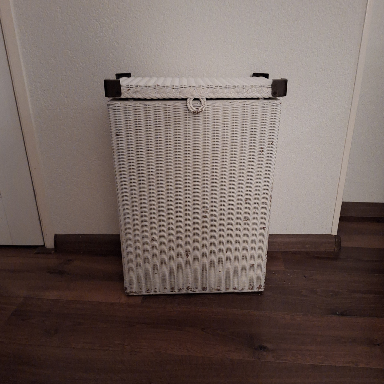 Rieten wasmand
