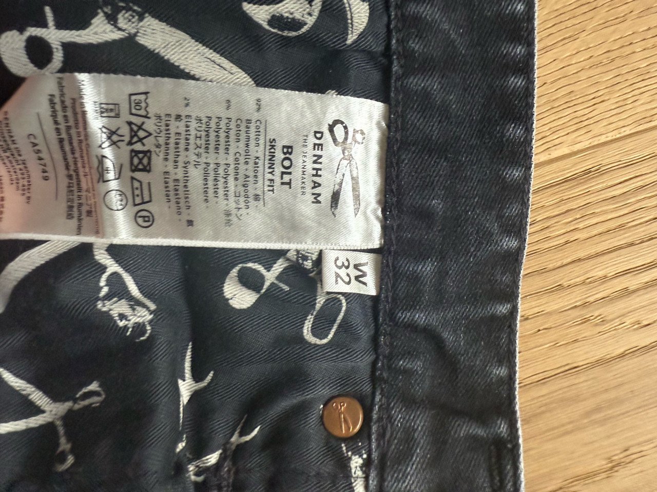 Denham Jeans waist 32” 5 stuks