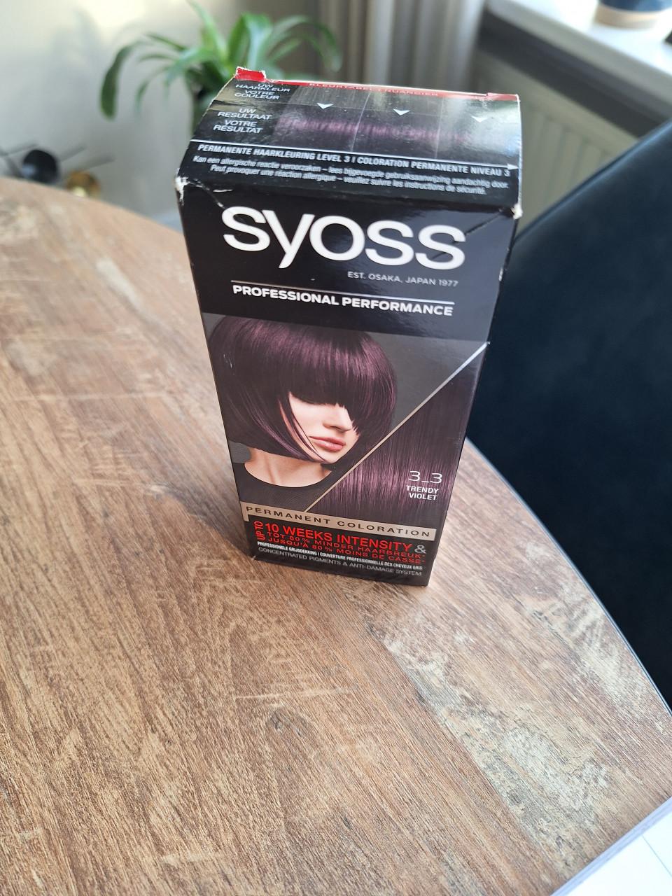 Haarverf Syoss allen nieuw