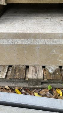 Traptreden marmer/graniet vijver/zwembadranden