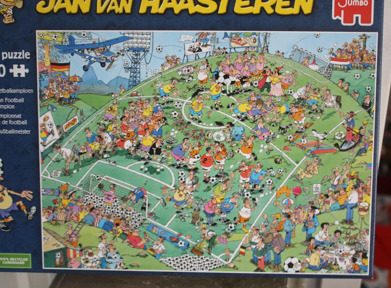 Puzzel jan van haasteren 1000 stukjes europa s voetbalkampioen