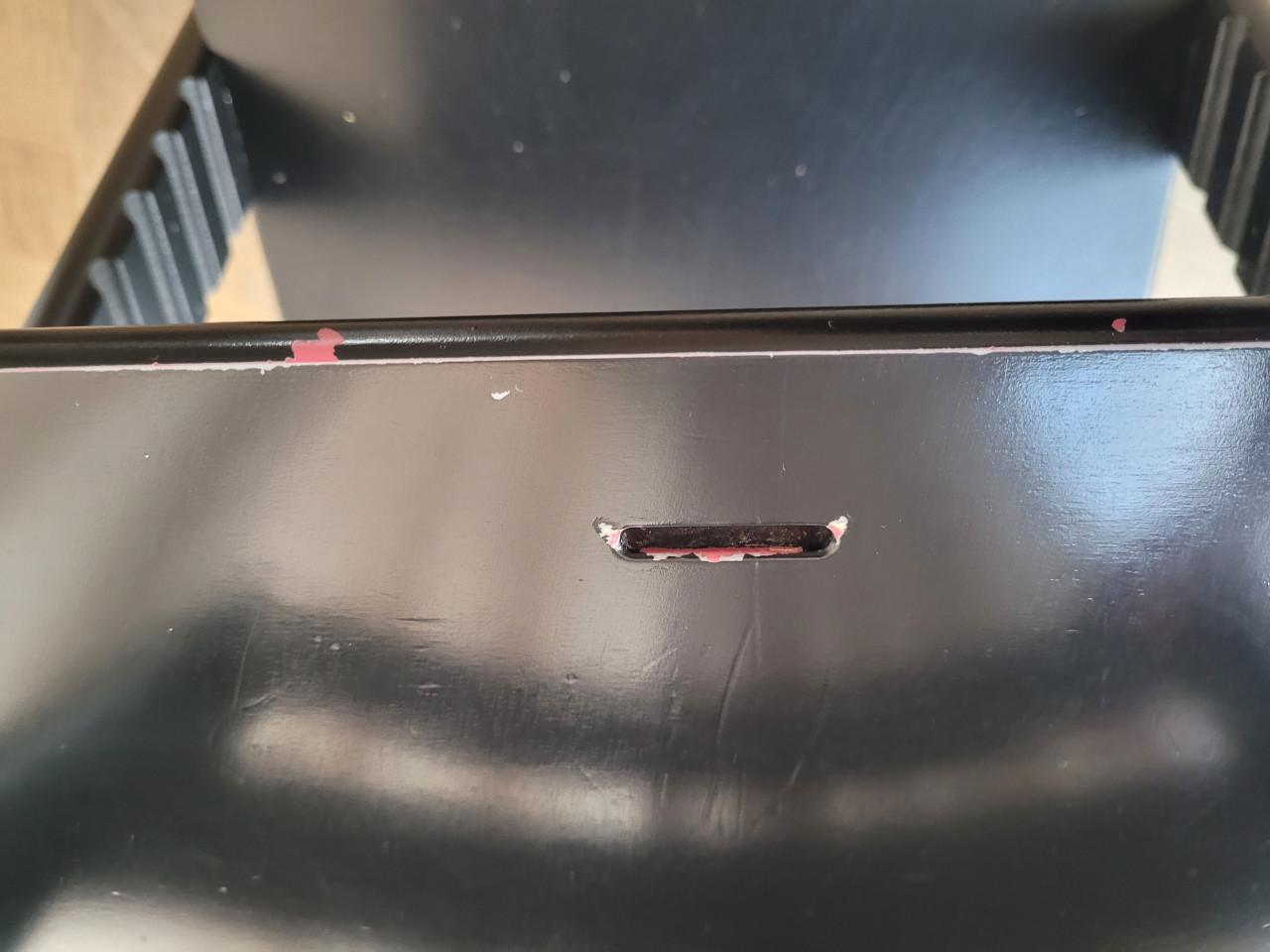 Stokke tripp trapp nieuw model zwart