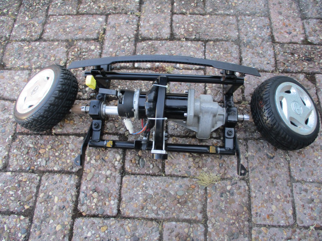 Zgan Travalux opvoubare scootmobiel  voor opmaak of onderdelen