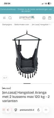 Hangstoel