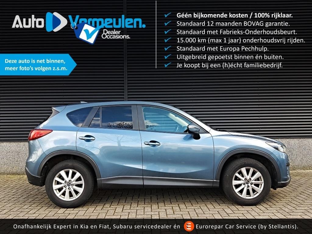 Mazda Cx-5 2.0 skyactive 165 ts+ | 1800kg trekgewicht