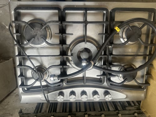 5 pits gas inbouwkookplaat.