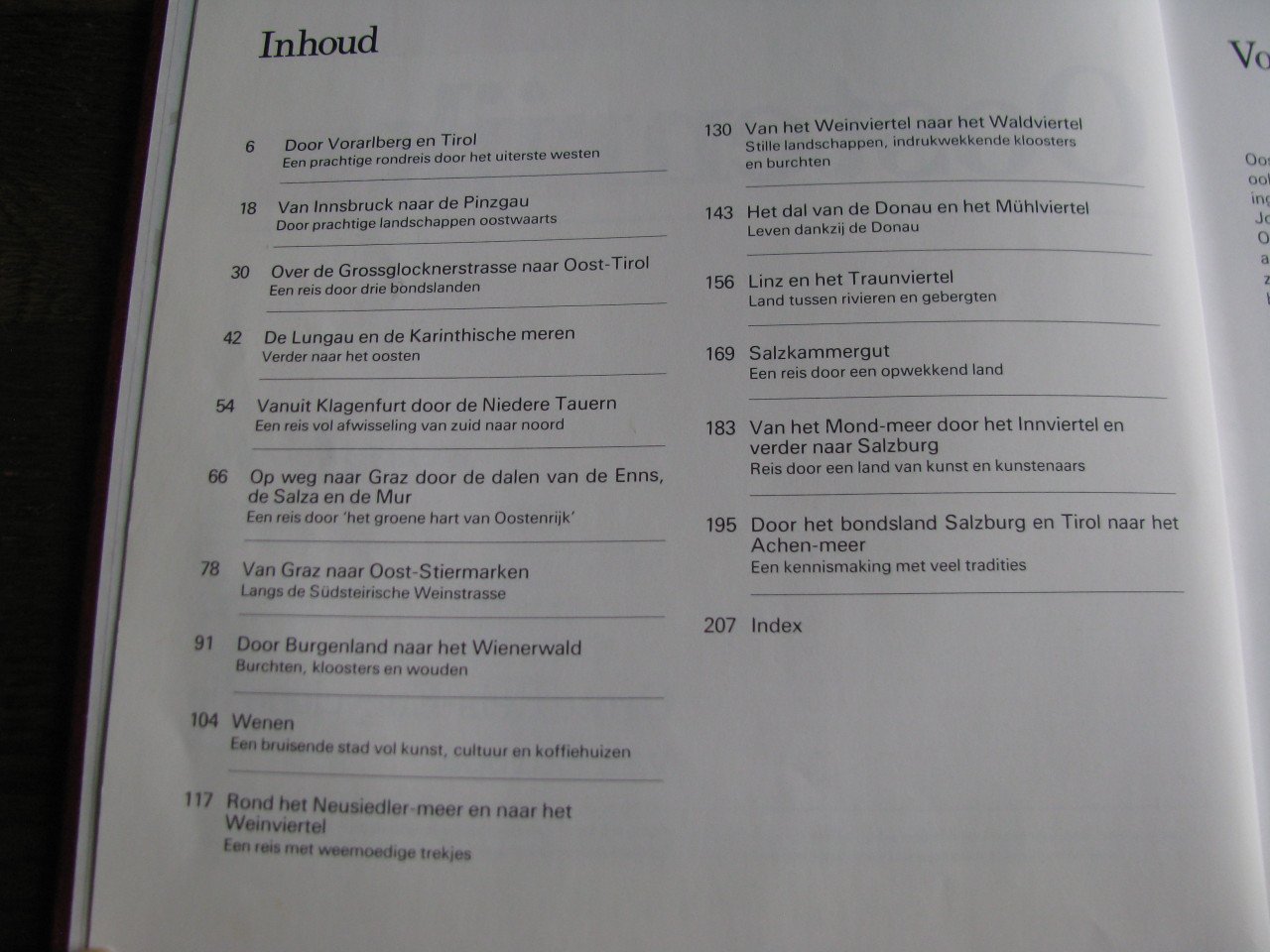 Boek Oostenrijk.