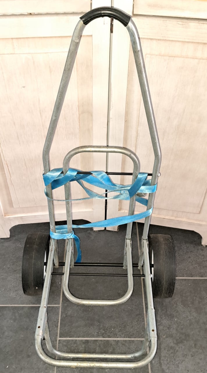 Luxe, inklapbare en stevige trolley-transporteer je strand(vis)spullen snel