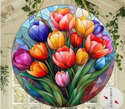 Raamhanger tulpen