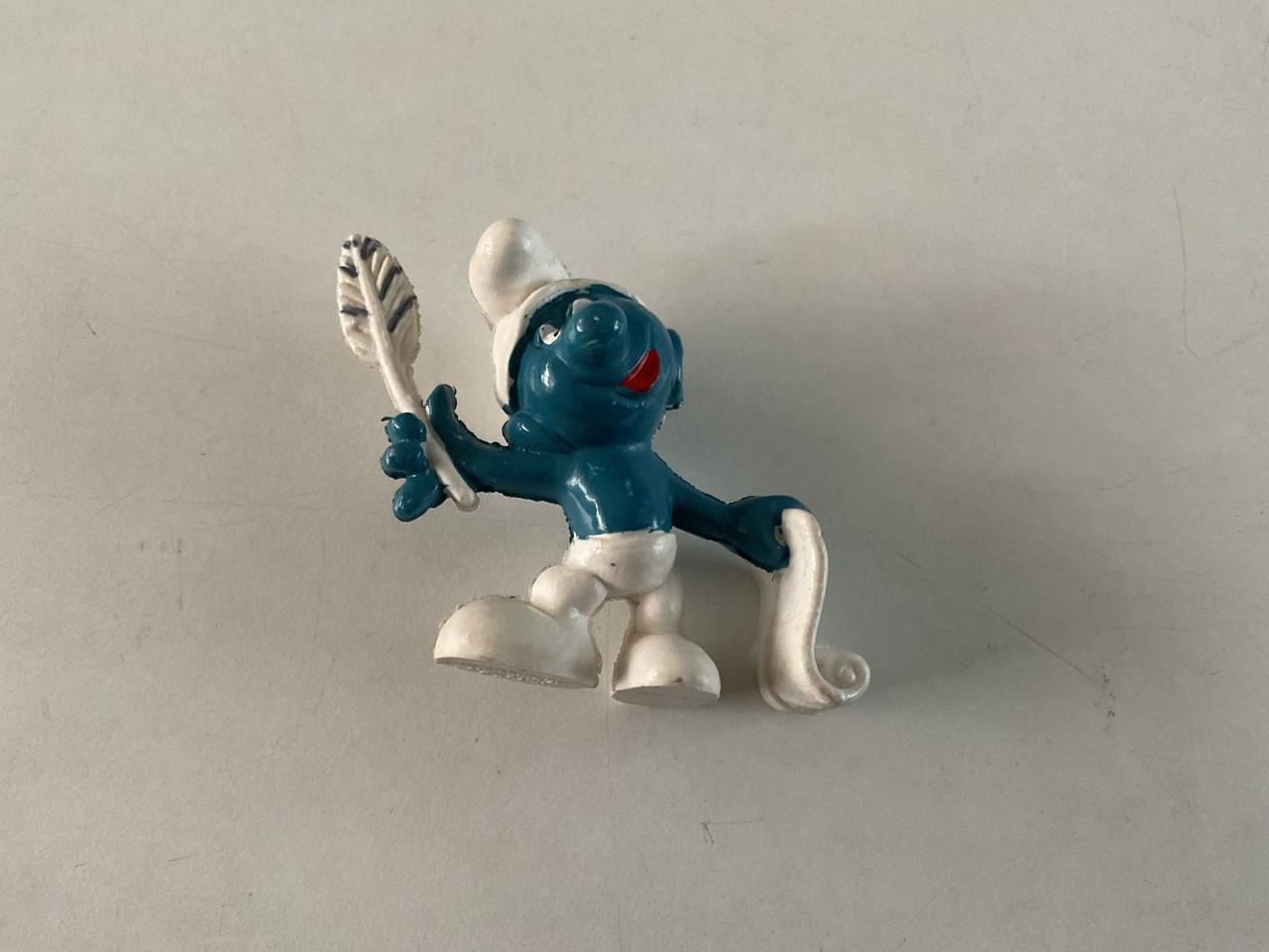 Verschillende Smurfen. Peyo/Schleich.  Materiaal: rubber.  Hoogte: +/- 5 cm